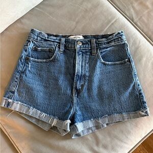 Abercrombie & Fitch Blue Jean Shorts